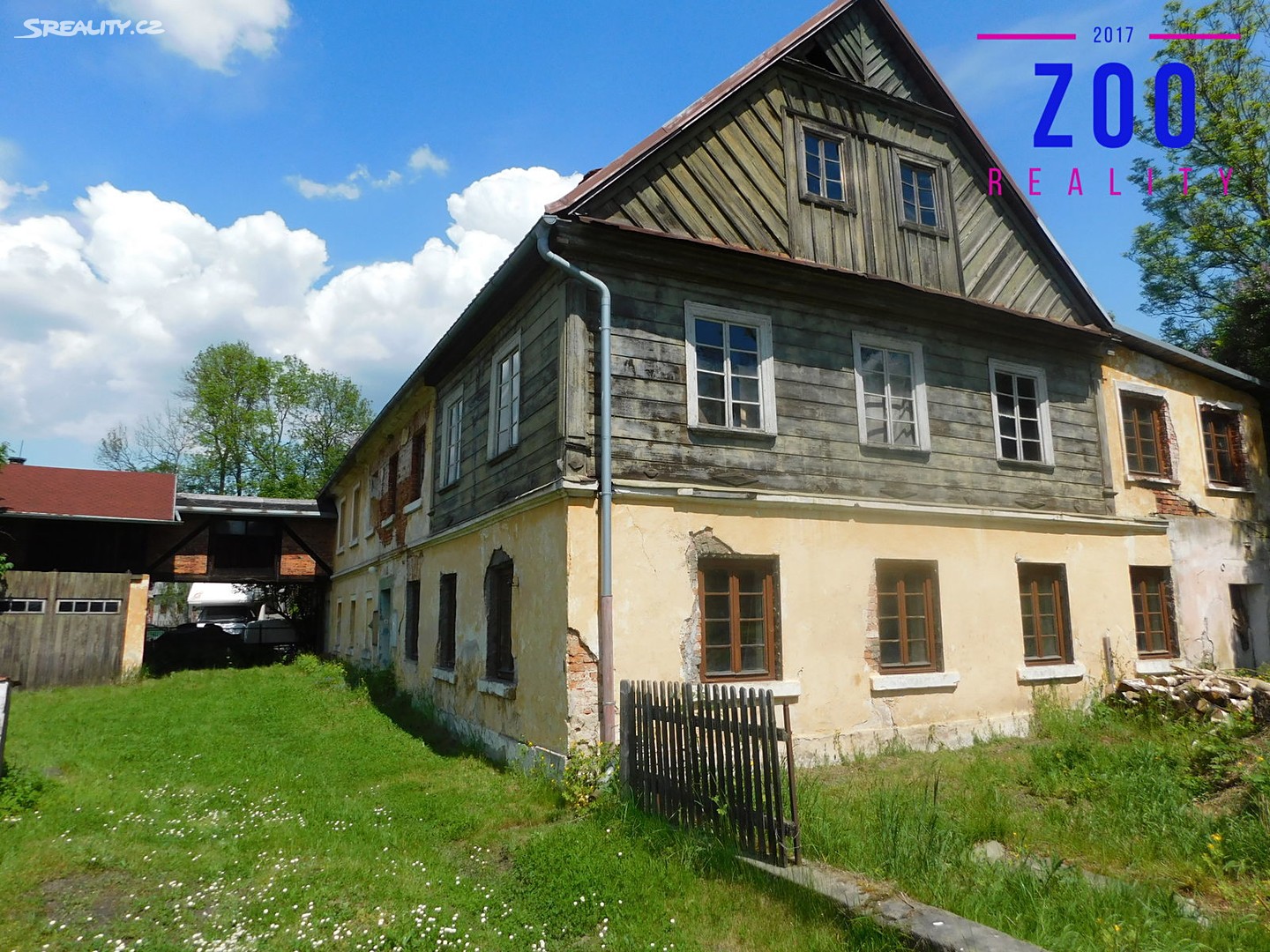 Prodej  chalupy 1 434 m², pozemek 2 125 m², Kunratice u Cvikova, okres Česká Lípa