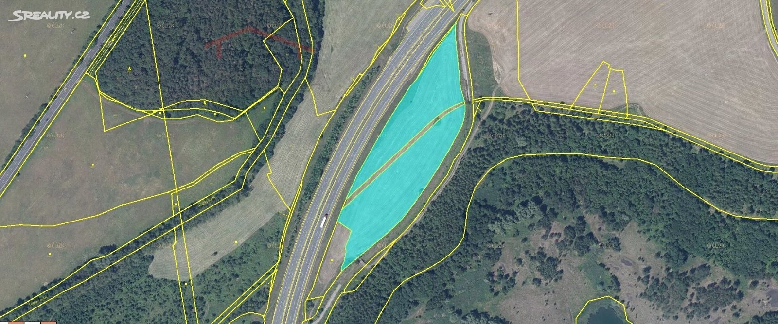 Prodej  pole 17 870 m², Ústí nad Labem, okres Ústí nad Labem