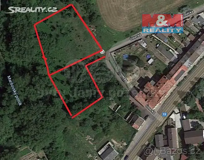 Prodej  pozemku 5 541 m², Krupka - Soběchleby, okres Teplice