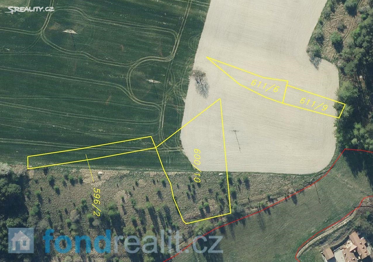 Prodej  pozemku 6 876 m², Nové Hrady, okres Ústí nad Orlicí