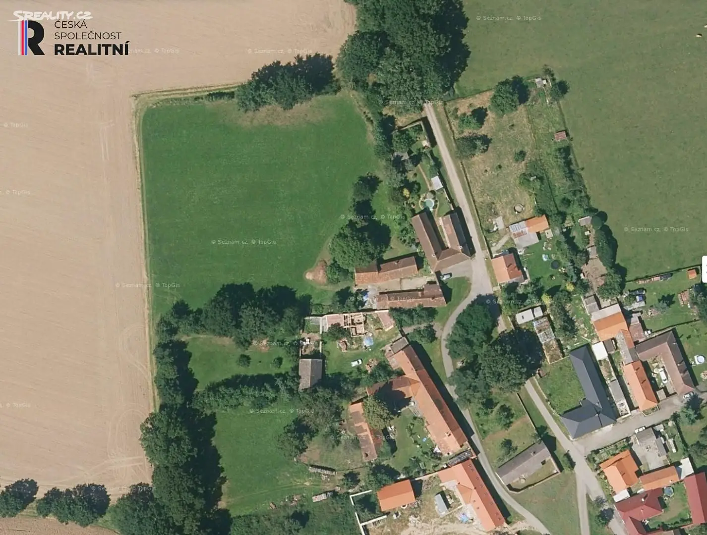 Prodej  zemědělské usedlosti 1 107 m², pozemek 11 449 m², Dříteň - Záblatíčko, okres České Budějovice