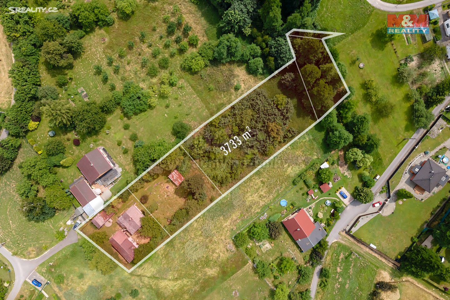 Prodej  stavebního pozemku 3 753 m², Dětmarovice, okres Karviná