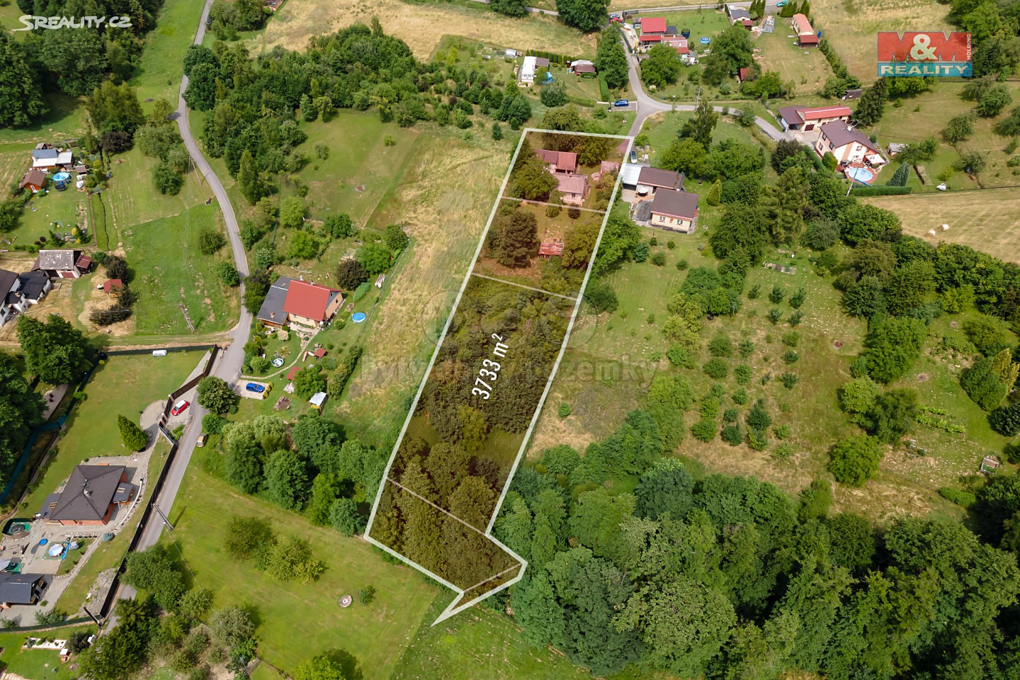 Prodej  stavebního pozemku 3 753 m², Dětmarovice, okres Karviná