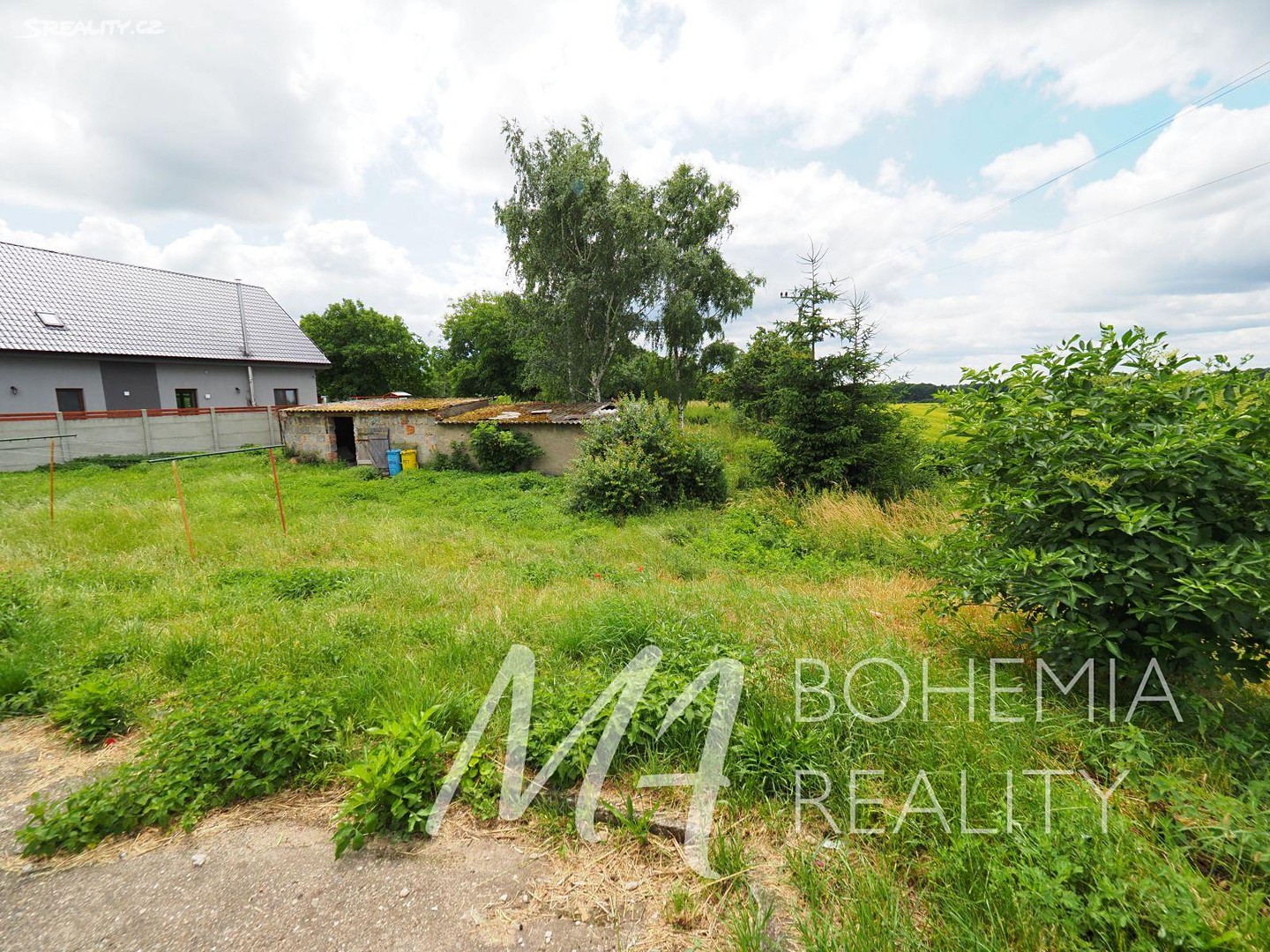 Prodej  stavebního pozemku 1 222 m², Horní Slivno, okres Mladá Boleslav