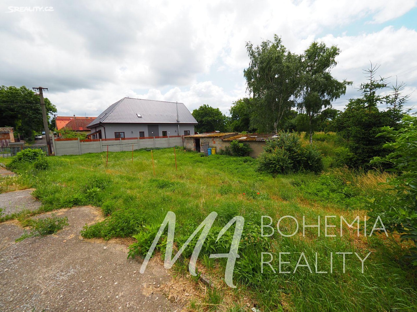 Prodej  stavebního pozemku 1 222 m², Horní Slivno, okres Mladá Boleslav