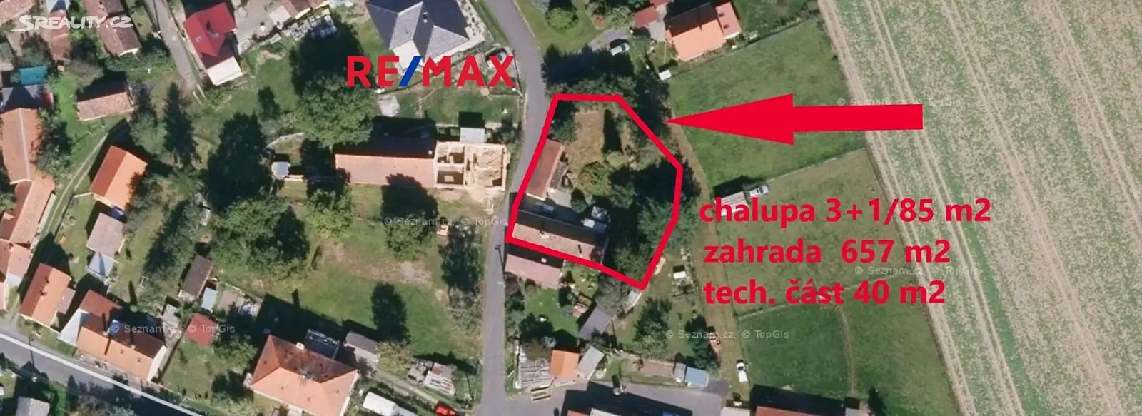 Prodej  rodinného domu 85 m², pozemek 272 m², Blížejov - Přívozec, okres Domažlice