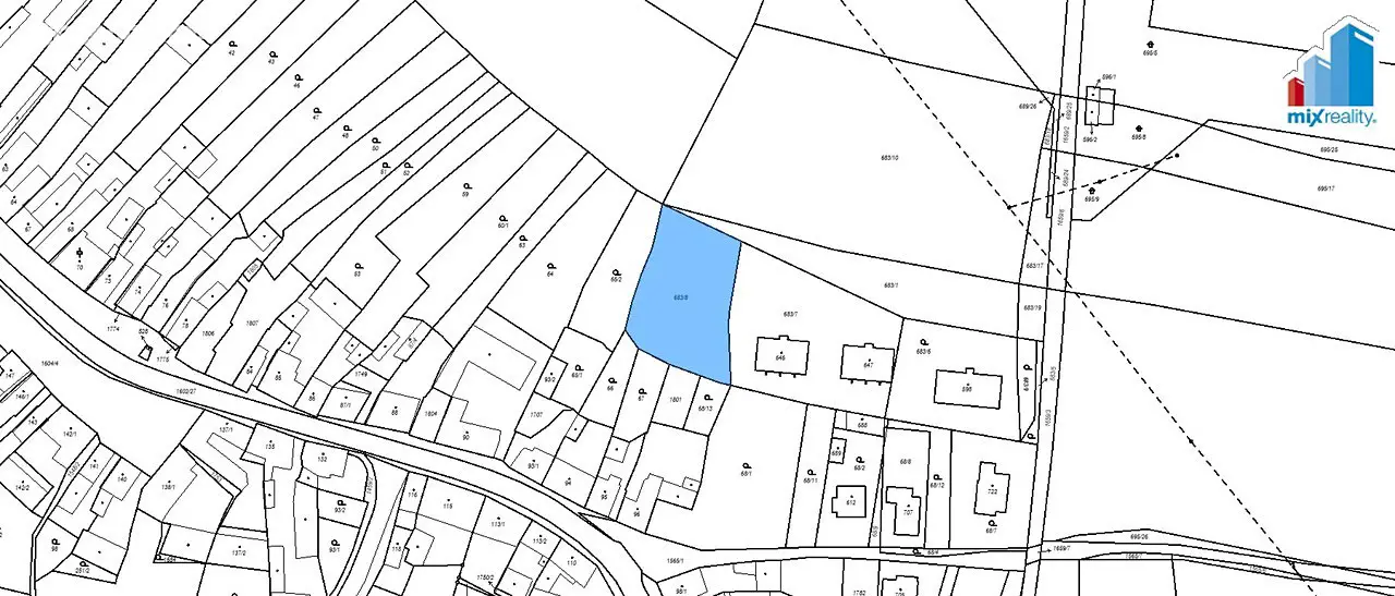 Prodej  stavebního pozemku 1 611 m², Kasejovice, okres Plzeň-jih