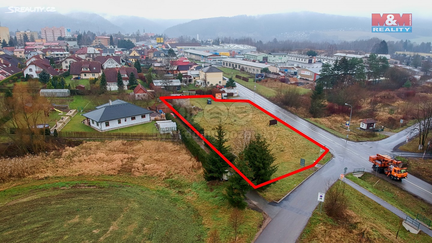 Prodej  komerčního pozemku 2 397 m², Ústí nad Orlicí - Oldřichovice, okres Ústí nad Orlicí