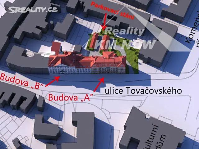 Prodej bytu 2+kk 80 m², Tovačovského, Kroměříž