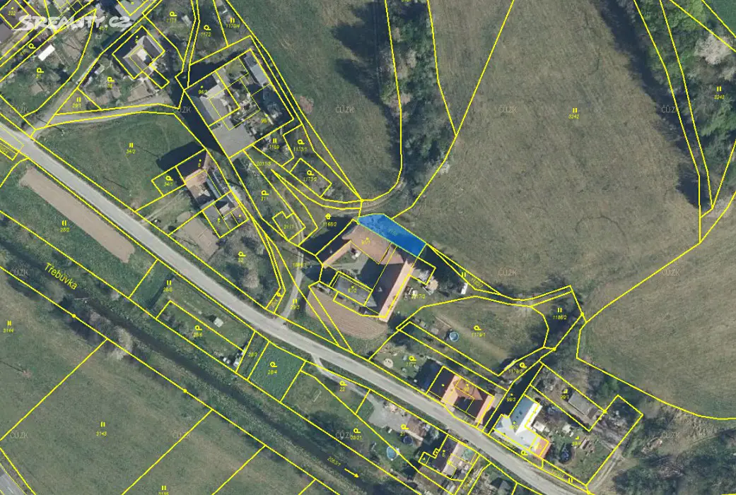Prodej  stavebního pozemku 207 m², Linhartice, okres Svitavy