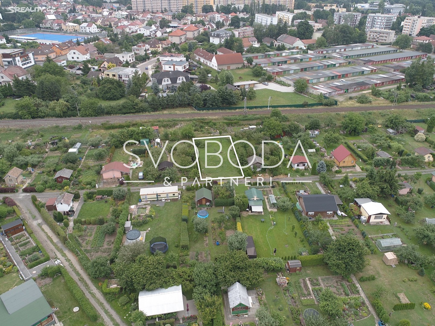 Prodej  stavebního pozemku 474 m², Zahrádkářská osada Hradečan, Hradec Králové - Pražské Předměstí