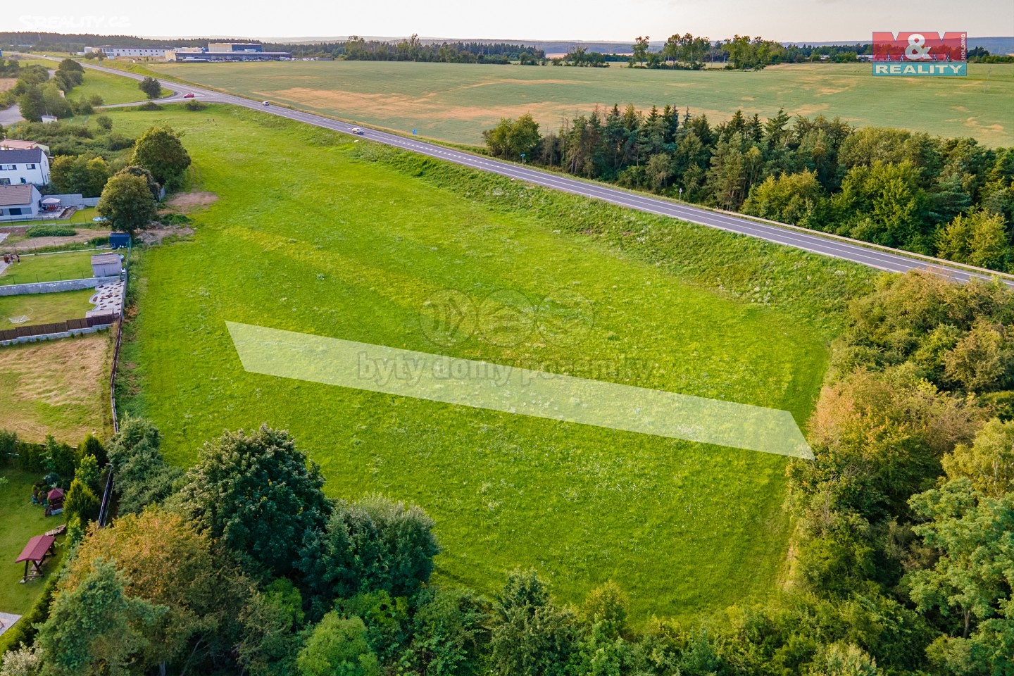 Prodej  stavebního pozemku 784 m², Chotíkov, okres Plzeň-sever