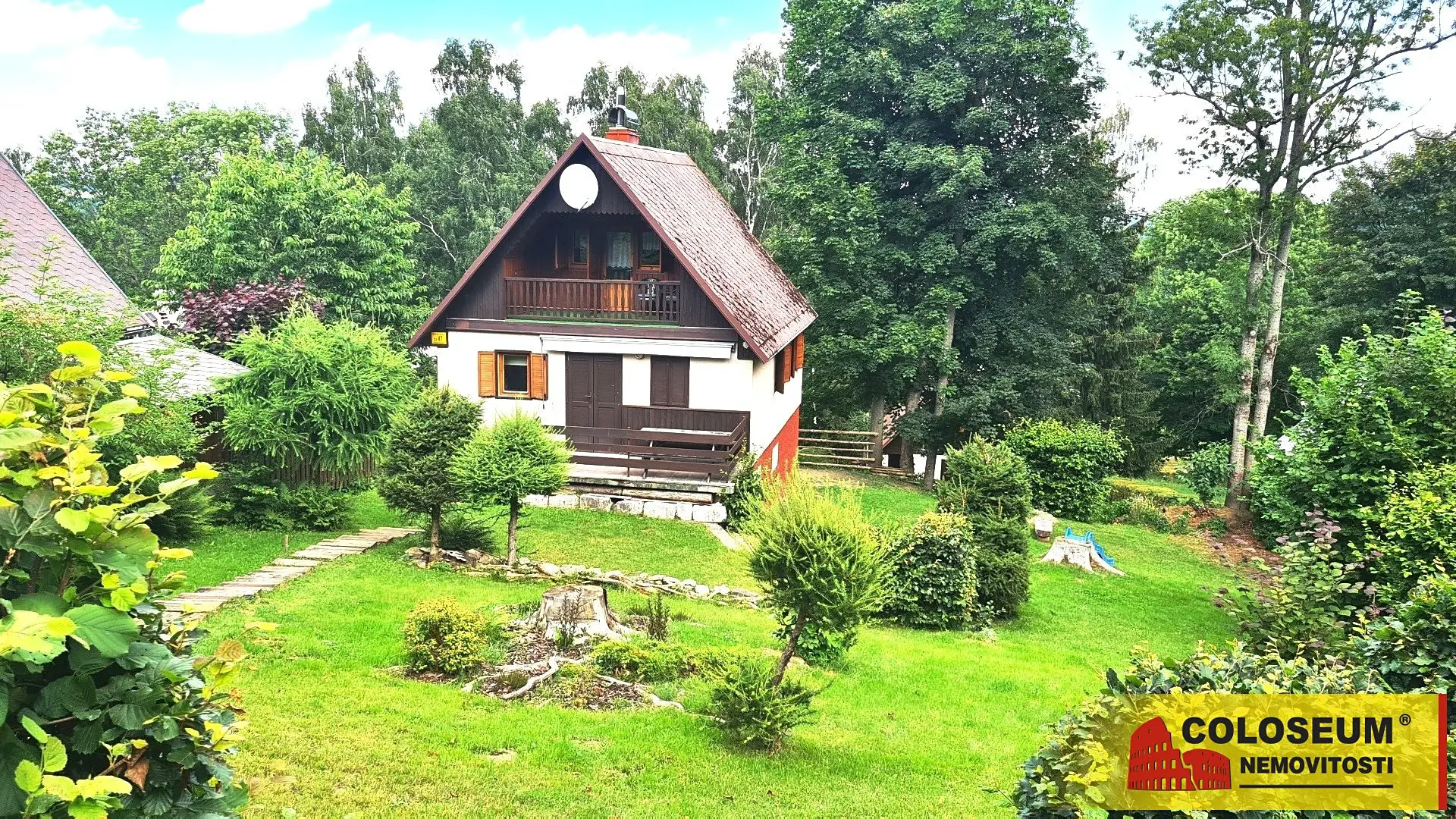 Prodej  chaty 150 m², pozemek 616 m², Jiřetín pod Jedlovou, okres Děčín