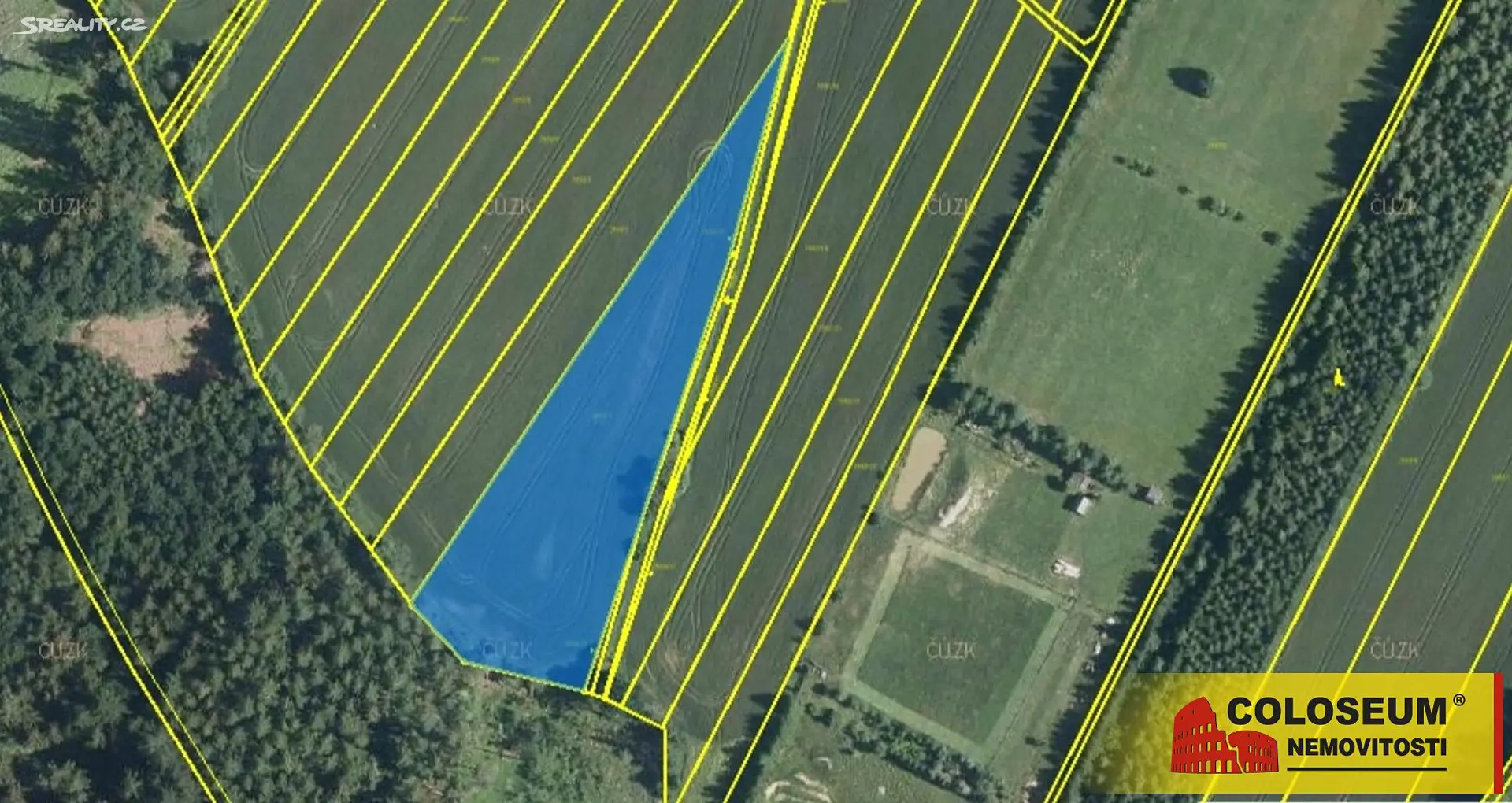 Prodej  rybníku (vodní plochy) 8 860 m², Jedovnice, okres Blansko