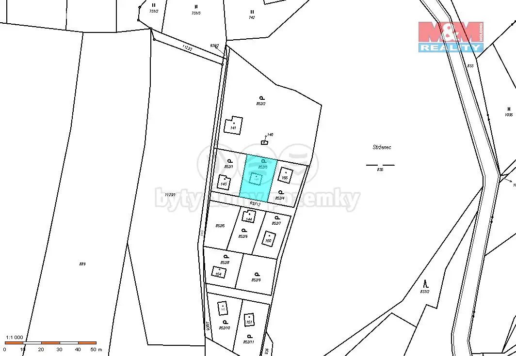 Prodej  chaty 30 m², pozemek 381 m², Bystřice - Strženec, okres Benešov