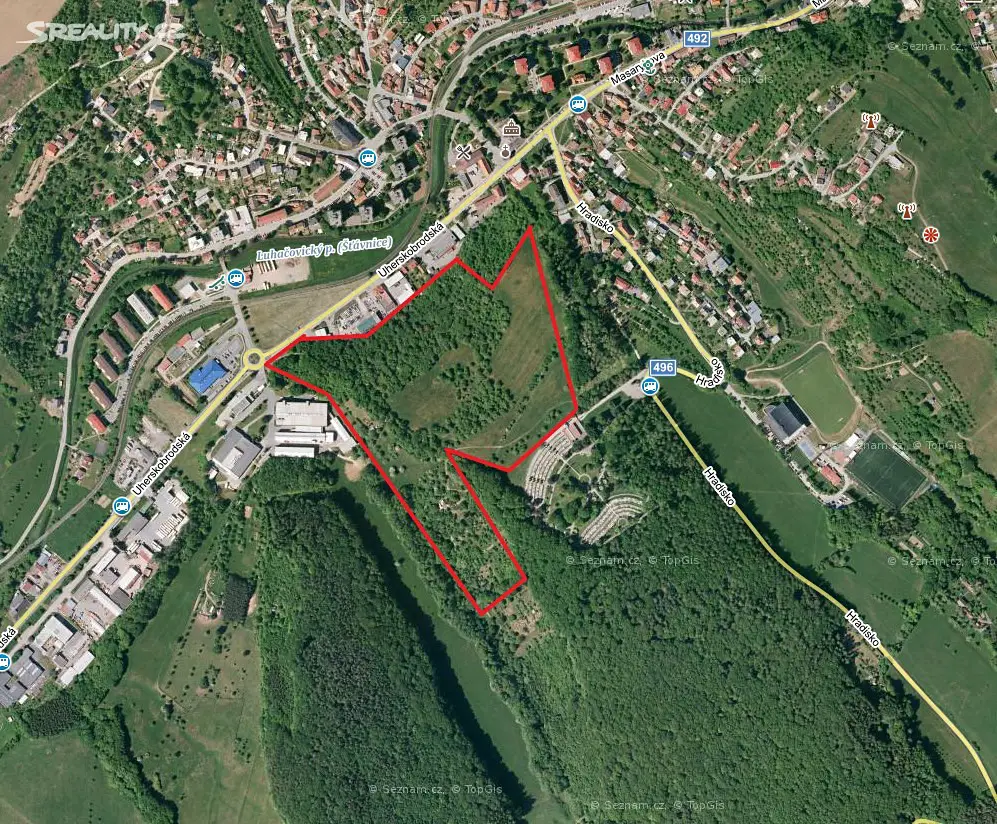 Prodej  louky 2 766 m², Luhačovice, okres Zlín