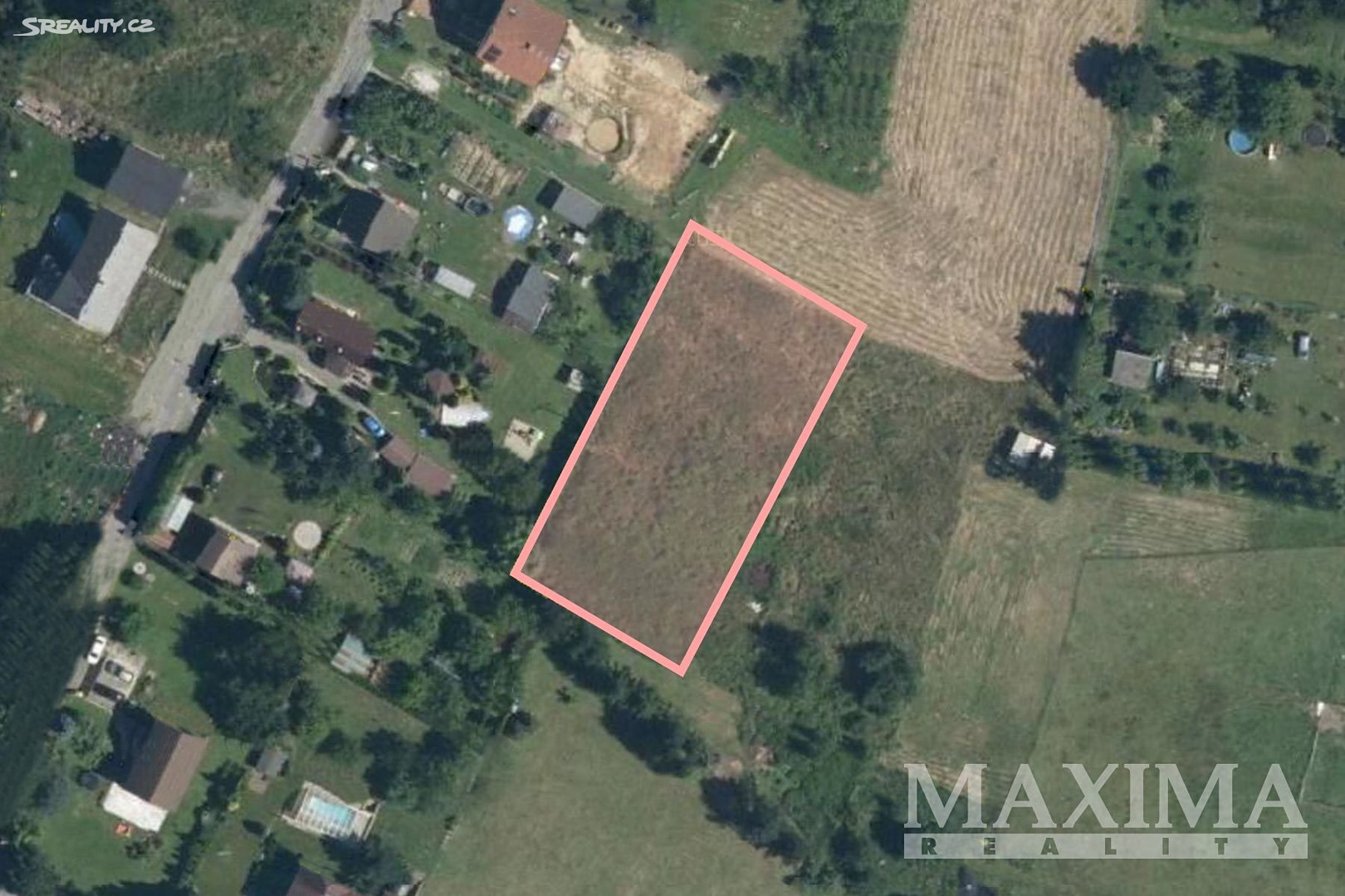 Prodej  pozemku 1 877 m², Orlová - Poruba, okres Karviná