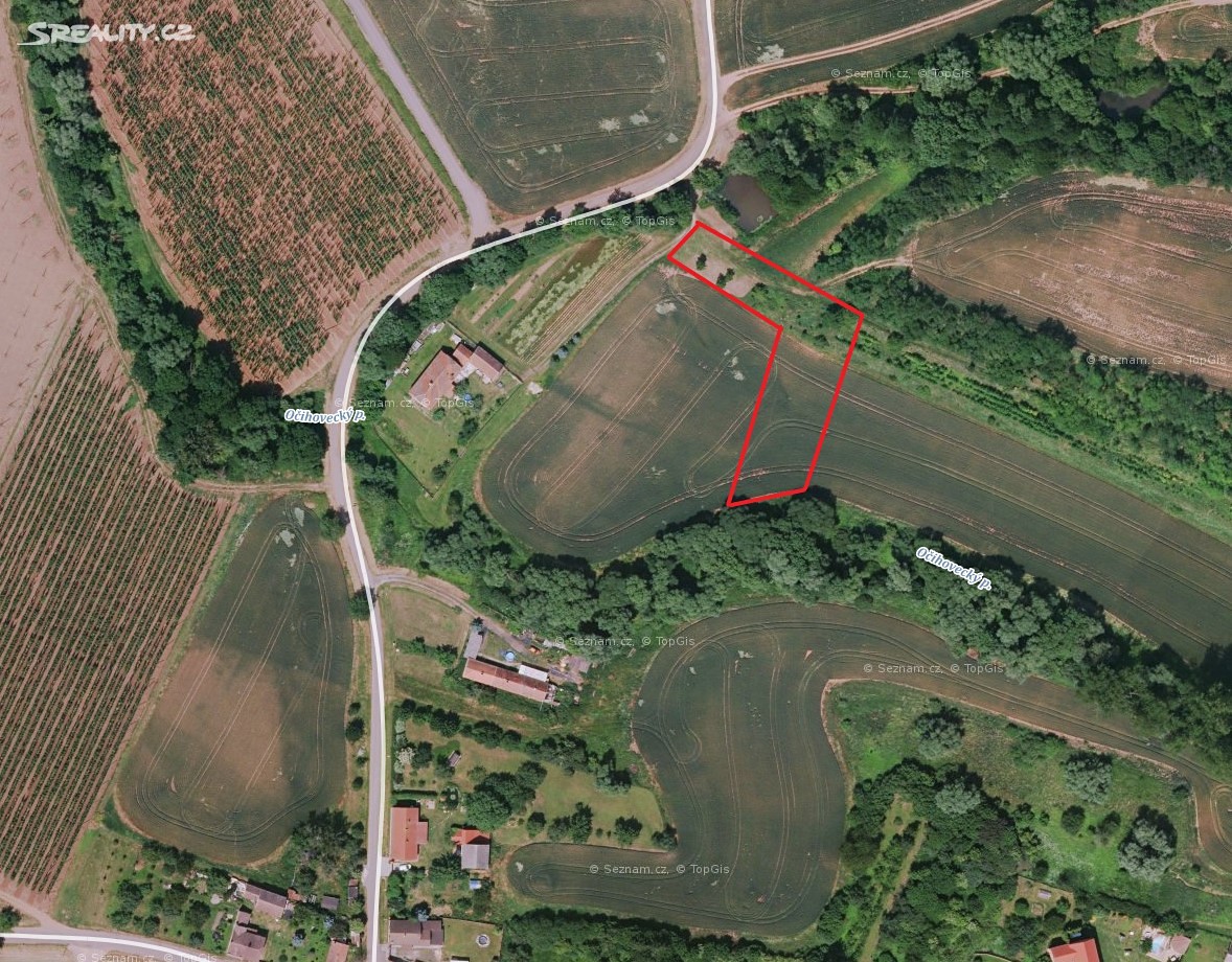 Prodej  sadu, vinice 2 351 m², Kryry - Běsno, okres Louny