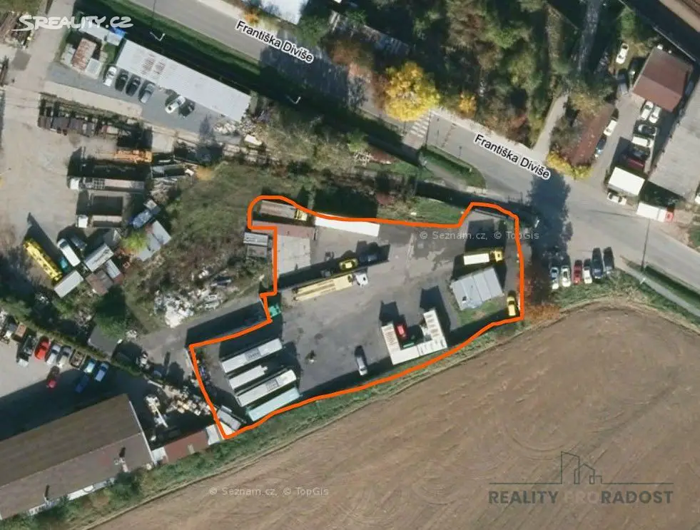 Pronájem  komerčního pozemku 2 500 m², Františka Diviše, Praha 10 - Uhříněves