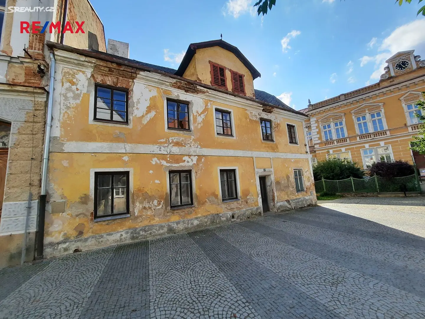Prodej  rodinného domu 610 m², pozemek 859 m², náměstí Míru, Slavonice