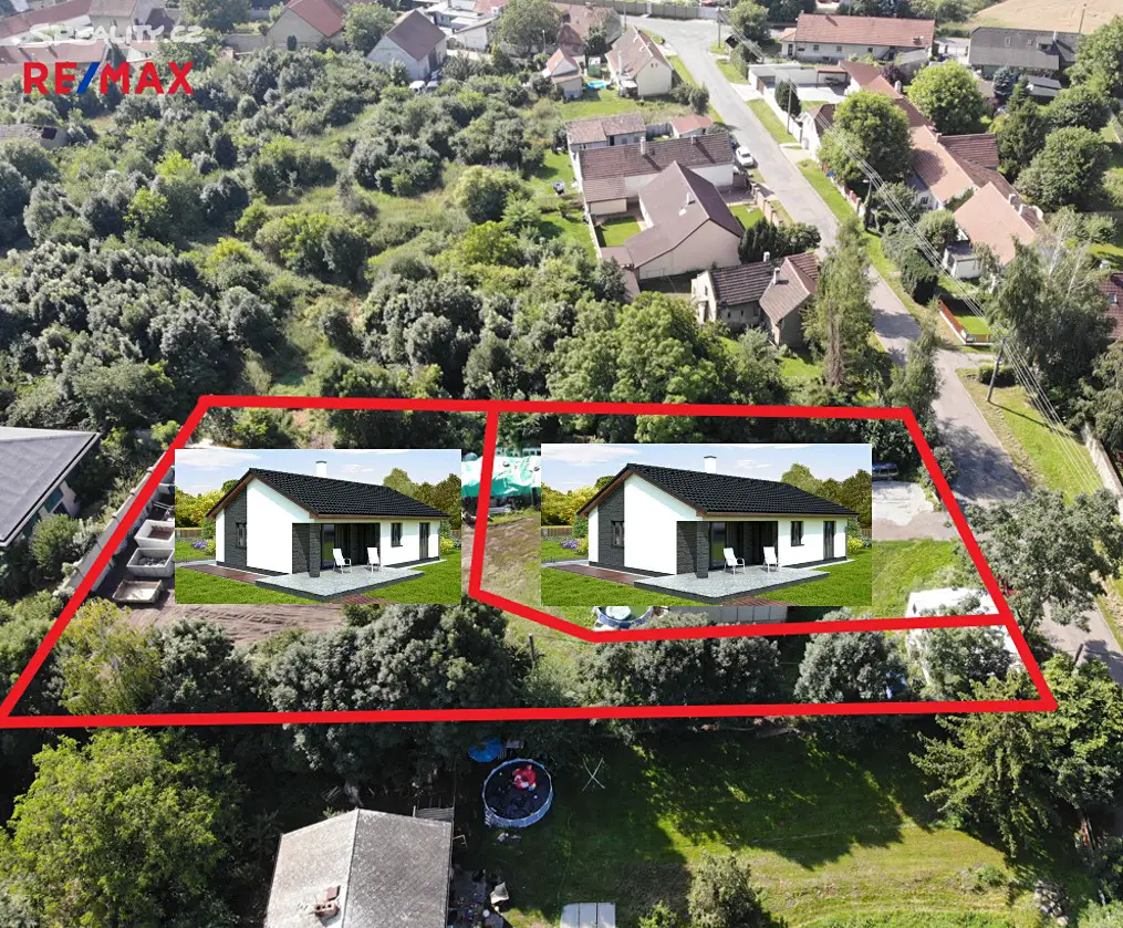 Prodej  stavebního pozemku 2 156 m², Korycanská, Veliká Ves