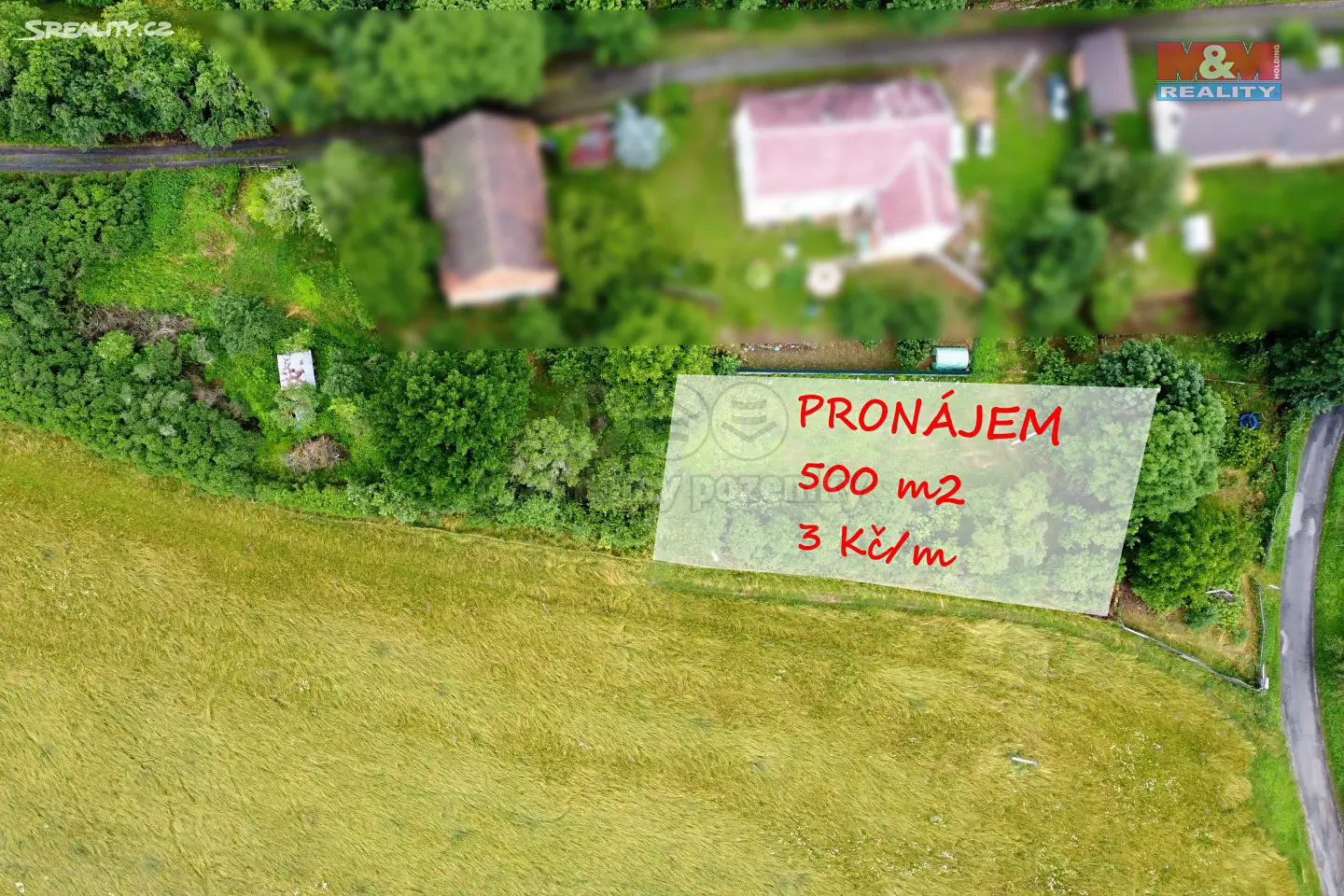 Pronájem  zahrady 500 m², Planá - Vysoké Sedliště, okres Tachov