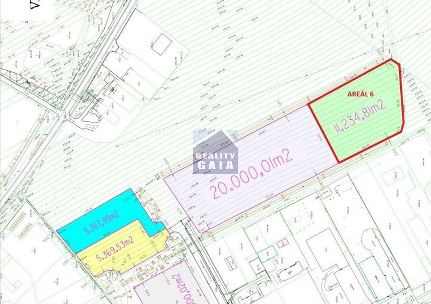 Prodej  komerčního pozemku 11 234 m², Kollárova, Veselí nad Moravou