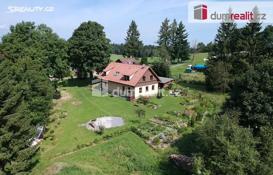 Prodej  rodinného domu 2 038 m², pozemek 2 038 m², Přídolí - Zahořánky, okres Český Krumlov