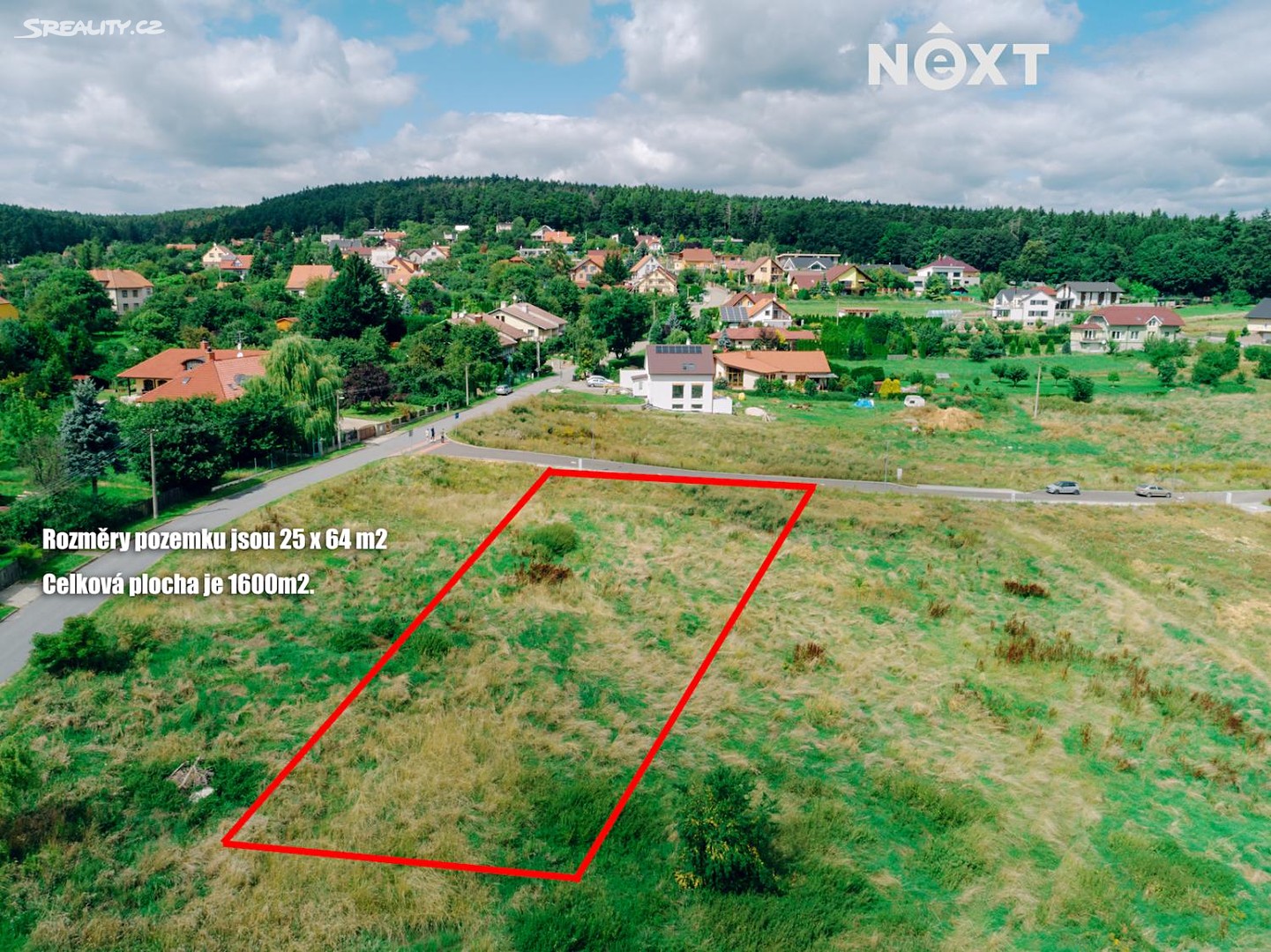 Prodej  stavebního pozemku 1 600 m², Olšany, okres Vyškov