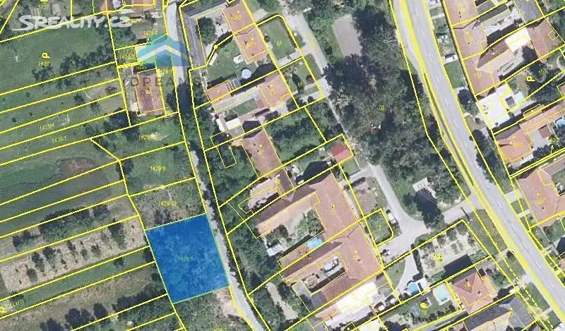 Prodej  stavebního pozemku 680 m², Bošovice, okres Vyškov