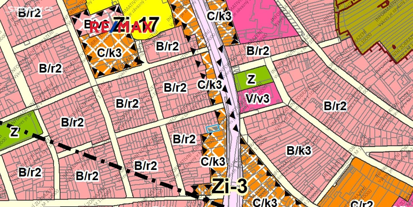 Prodej  stavebního pozemku 302 m², Brno, okres Brno-město