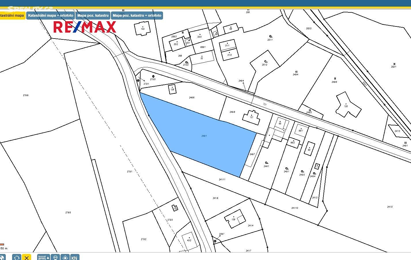 Prodej  stavebního pozemku 3 934 m², Sadov, okres Karlovy Vary