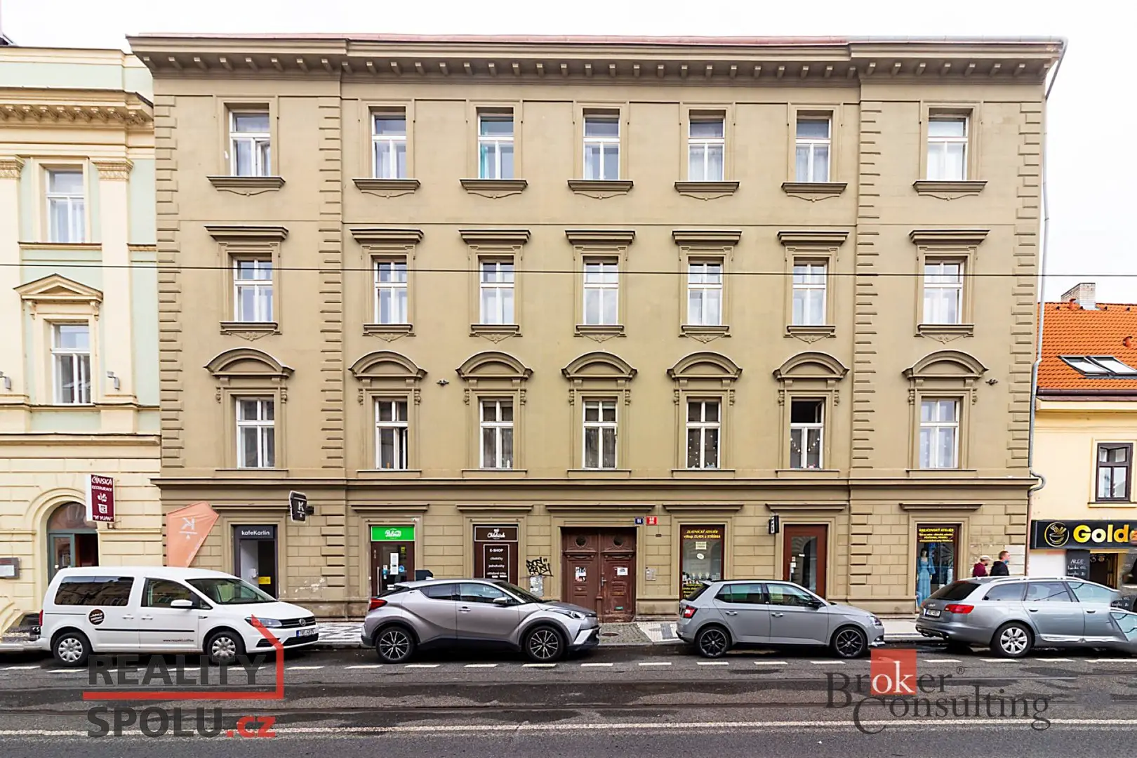 Prodej bytu 3+1 90 m², Sokolovská, Praha 8 - Karlín