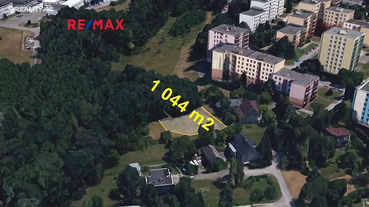 Prodej  stavebního pozemku 1 044 m², Orlová, okres Karviná