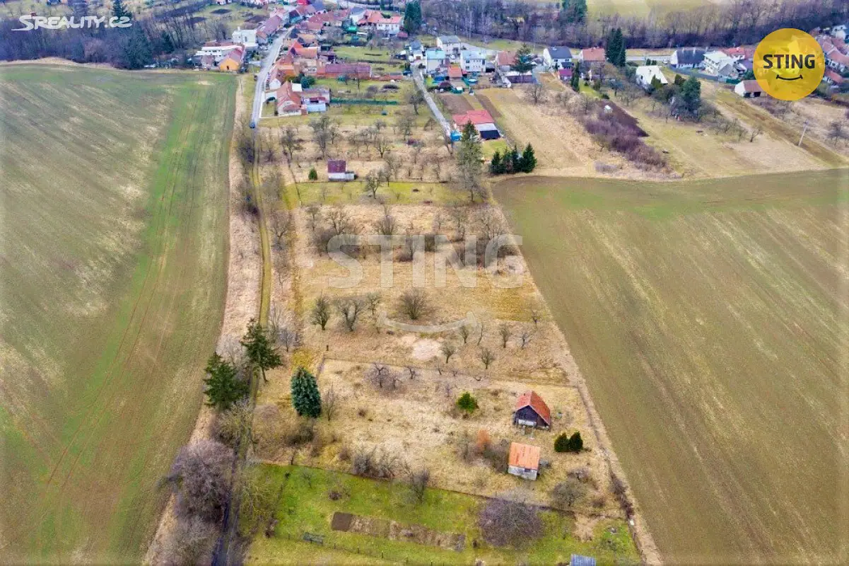 Prodej  stavebního pozemku 851 m², Tučapy, okres Vyškov