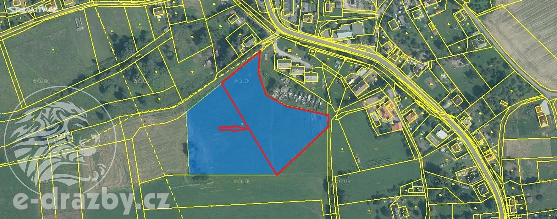 Prodej  stavebního pozemku 18 602 m², Zátor, okres Bruntál