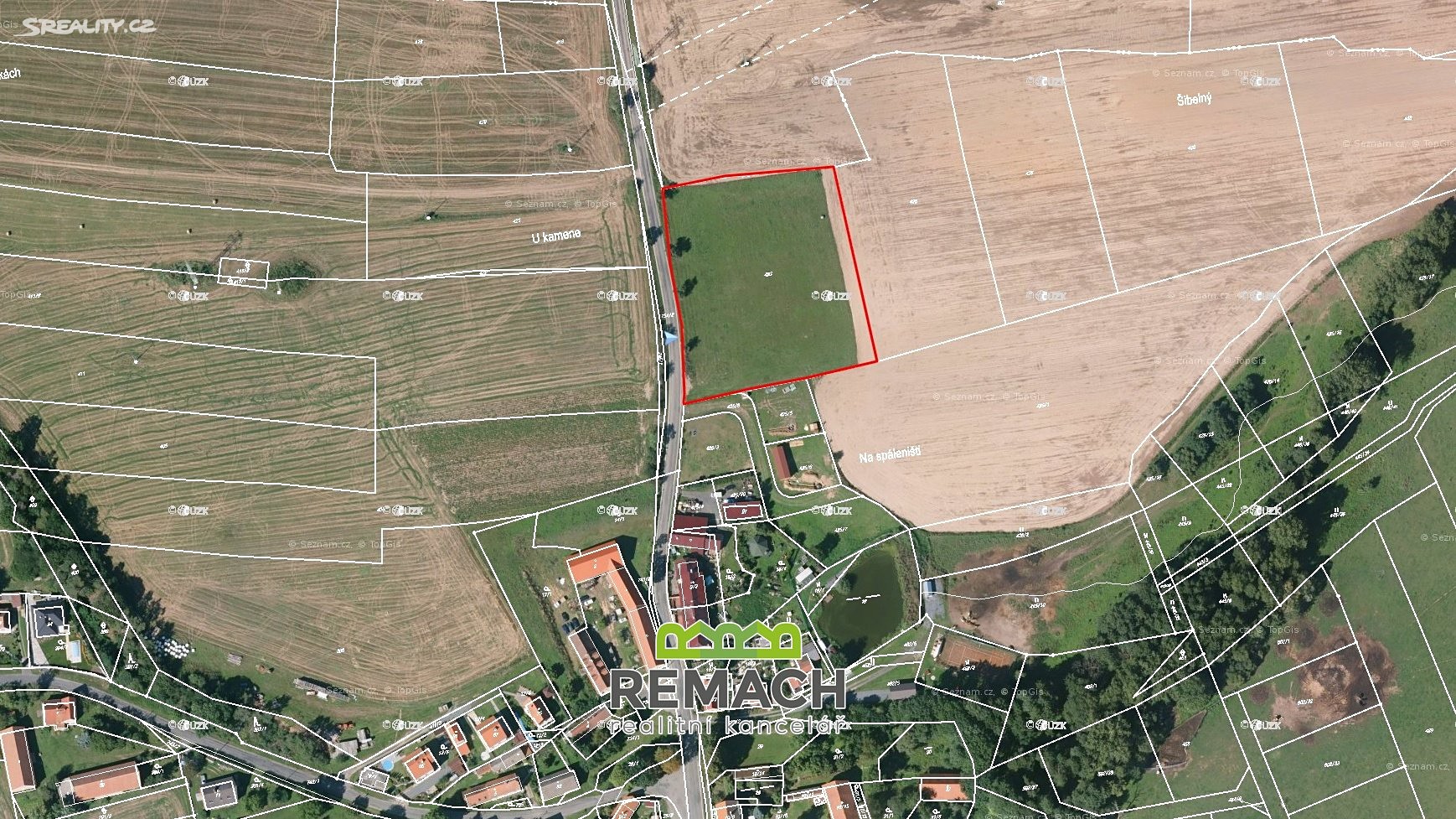Prodej  komerčního pozemku 8 171 m², Chotilsko, okres Příbram