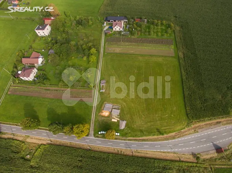 Prodej  stavebního pozemku 6 552 m², Návsí, okres Frýdek-Místek