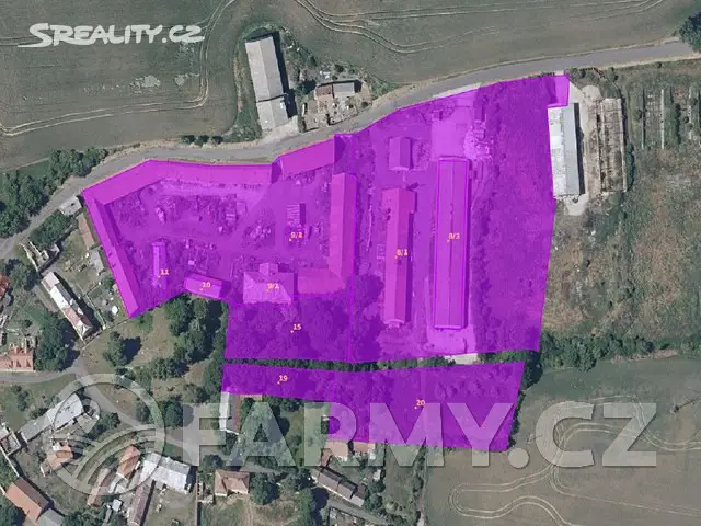 Pronájem  komerčního pozemku 4 000 000 m², Podbořany - Kaštice, okres Louny