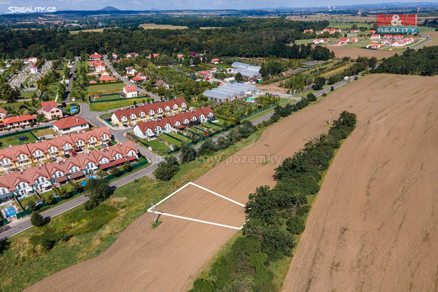 Prodej  stavebního pozemku 850 m², Veltrusy, okres Mělník