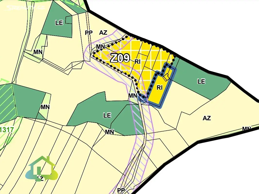 Prodej  stavebního pozemku 817 m², Nespeky, okres Benešov