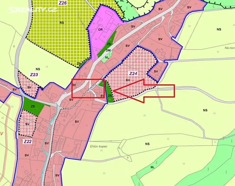 Prodej  stavebního pozemku 566 m², Lukavice, okres Rychnov nad Kněžnou