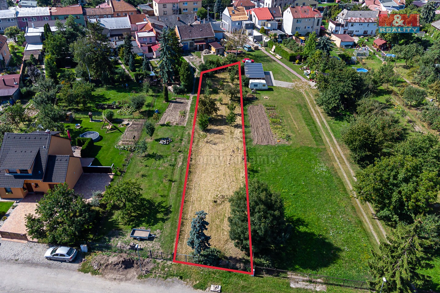 Prodej  stavebního pozemku 840 m², Olšany u Prostějova, okres Prostějov