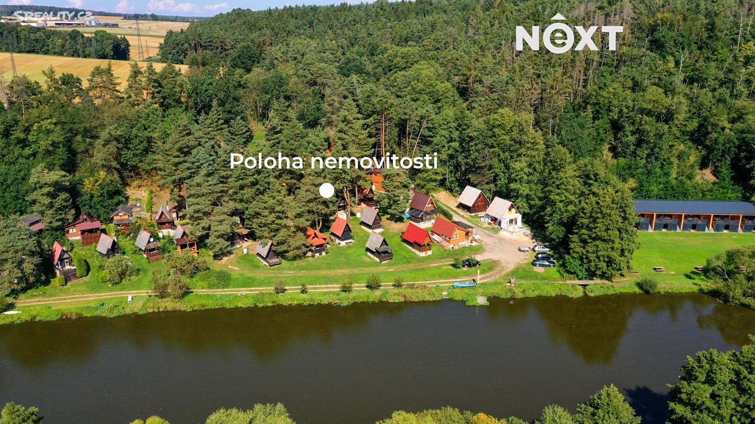 Prodej  chaty 28 m², pozemek 69 m², Bechyně - Hvožďany, okres Tábor