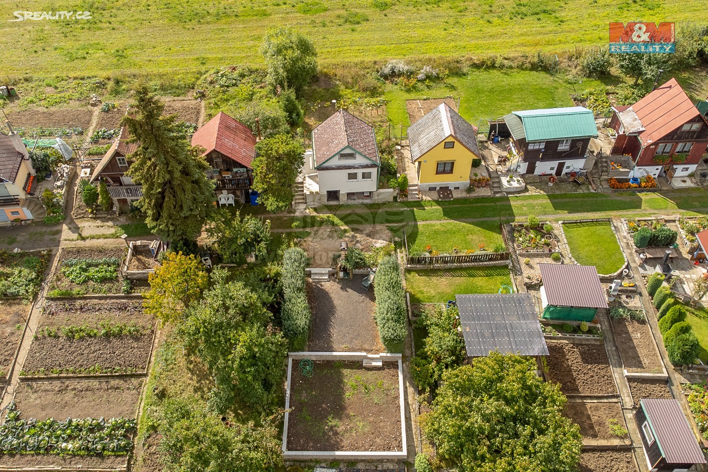 Prodej  chaty 13 m², pozemek 317 m², Klášterec nad Ohří - Mikulovice, okres Chomutov