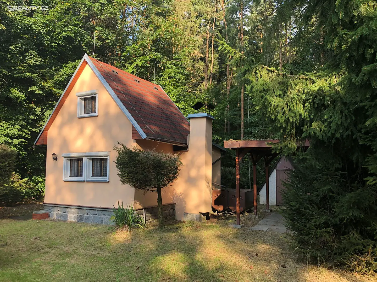 Prodej  chaty 50 m², pozemek 35 m², Rožmitál pod Třemšínem - Starý Rožmitál, okres Příbram