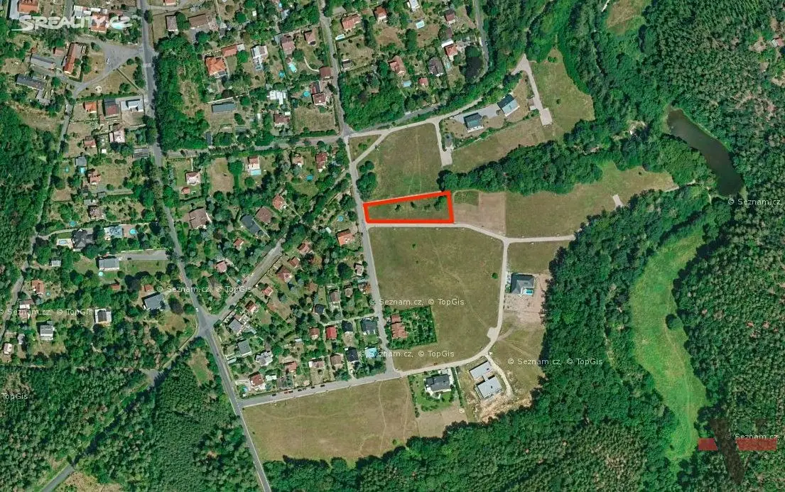 Prodej  stavebního pozemku 2 315 m², Unhošť, okres Kladno