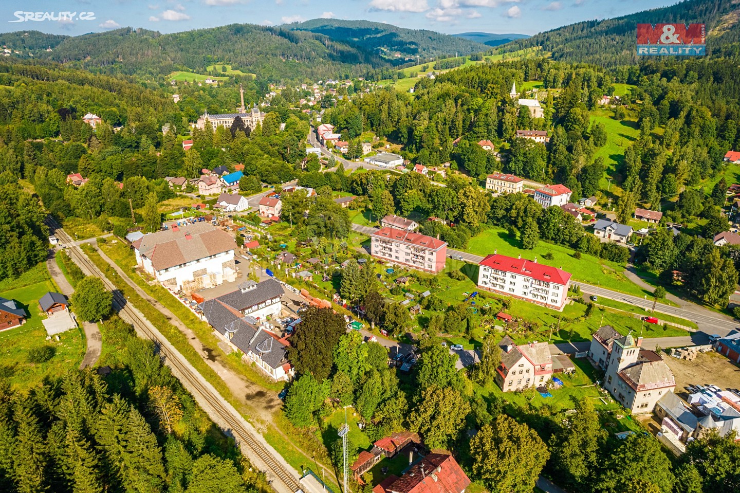 Prodej  komerčního pozemku 1 165 m², Smržovka, okres Jablonec nad Nisou