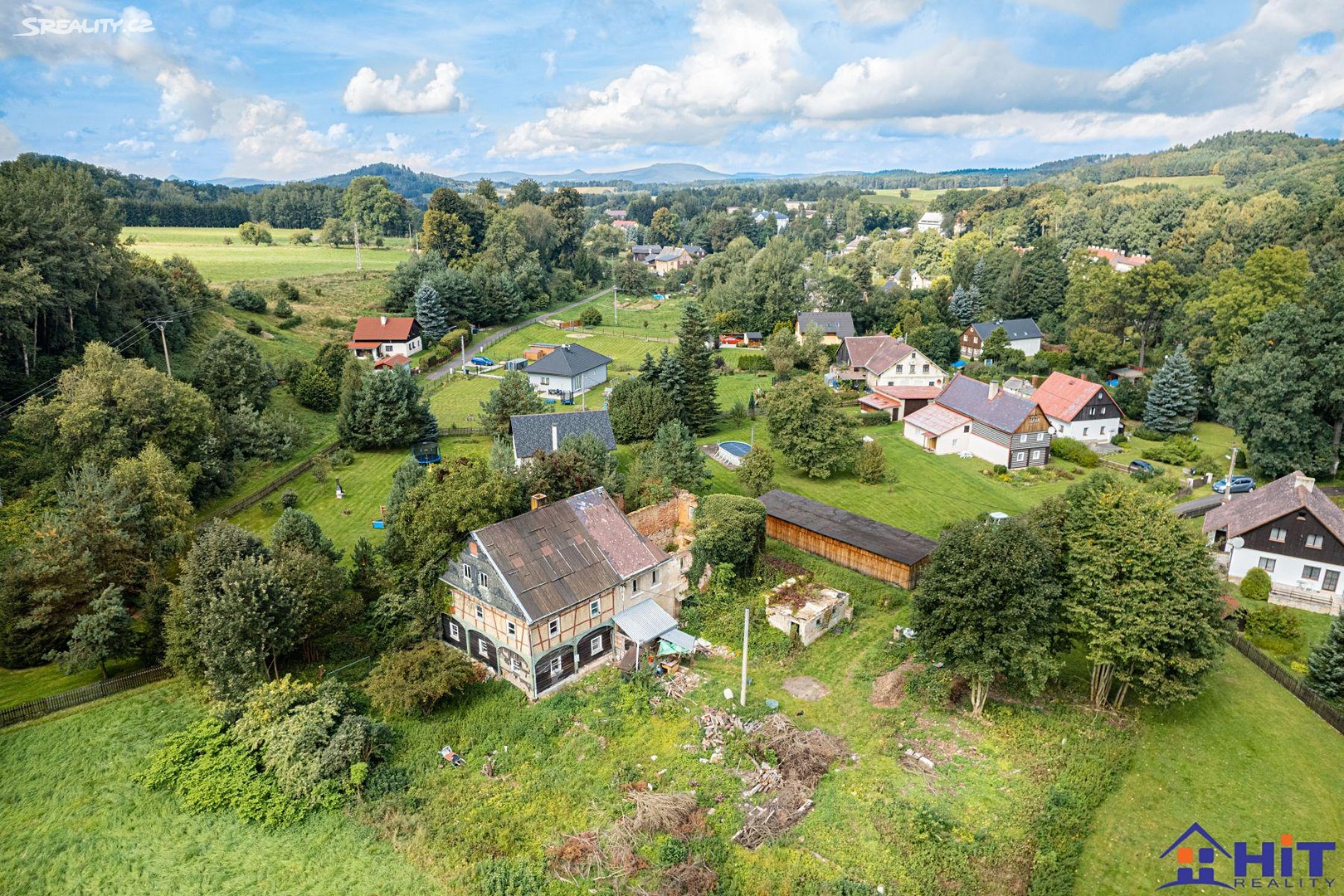 Prodej  rodinného domu 350 m², pozemek 1 919 m², Křižany - Žibřidice, okres Liberec