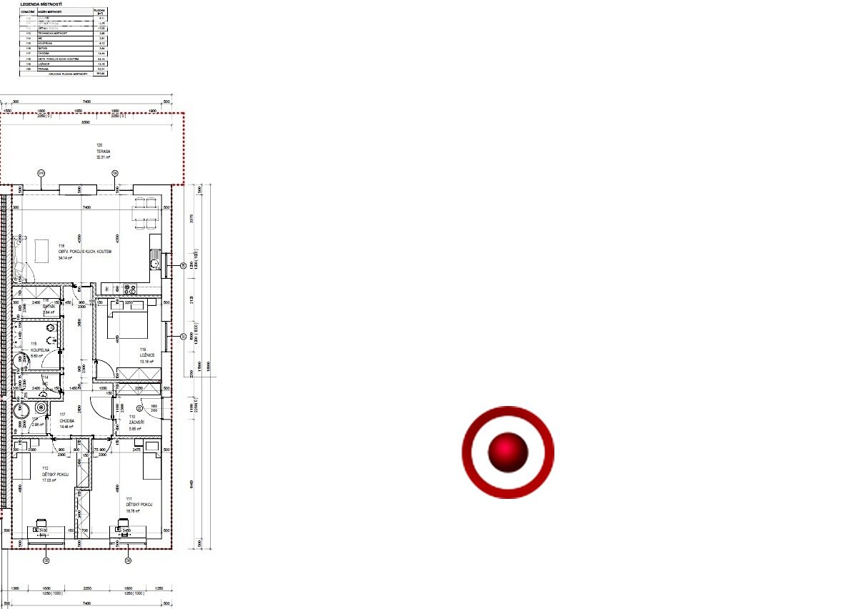 Prodej  rodinného domu 119 m², pozemek 825 m², Nová Ves, okres Brno-venkov